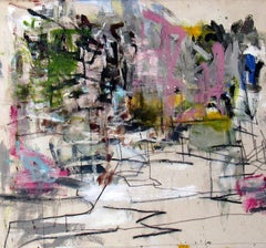 West End, pittura astratta gestuale colorata