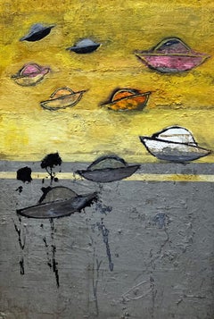 Yellow Wood, fantasia disco volante, giallo, infantile, UFO