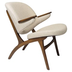 Carl Edward Matthes Danish Walnut Lounge Chair