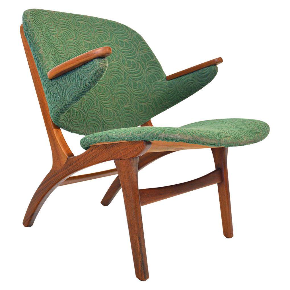 Carl Edward Matthes Model 33A Lounge Chair in Teak