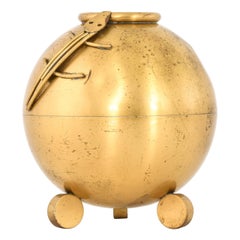 Carl-Einar Borgström Vase Produced by Ystad Metall in Sweden