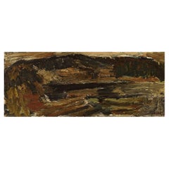 Carl-Einar Tellwe, Listed Swedish Artist, Oil on Board, Landscape