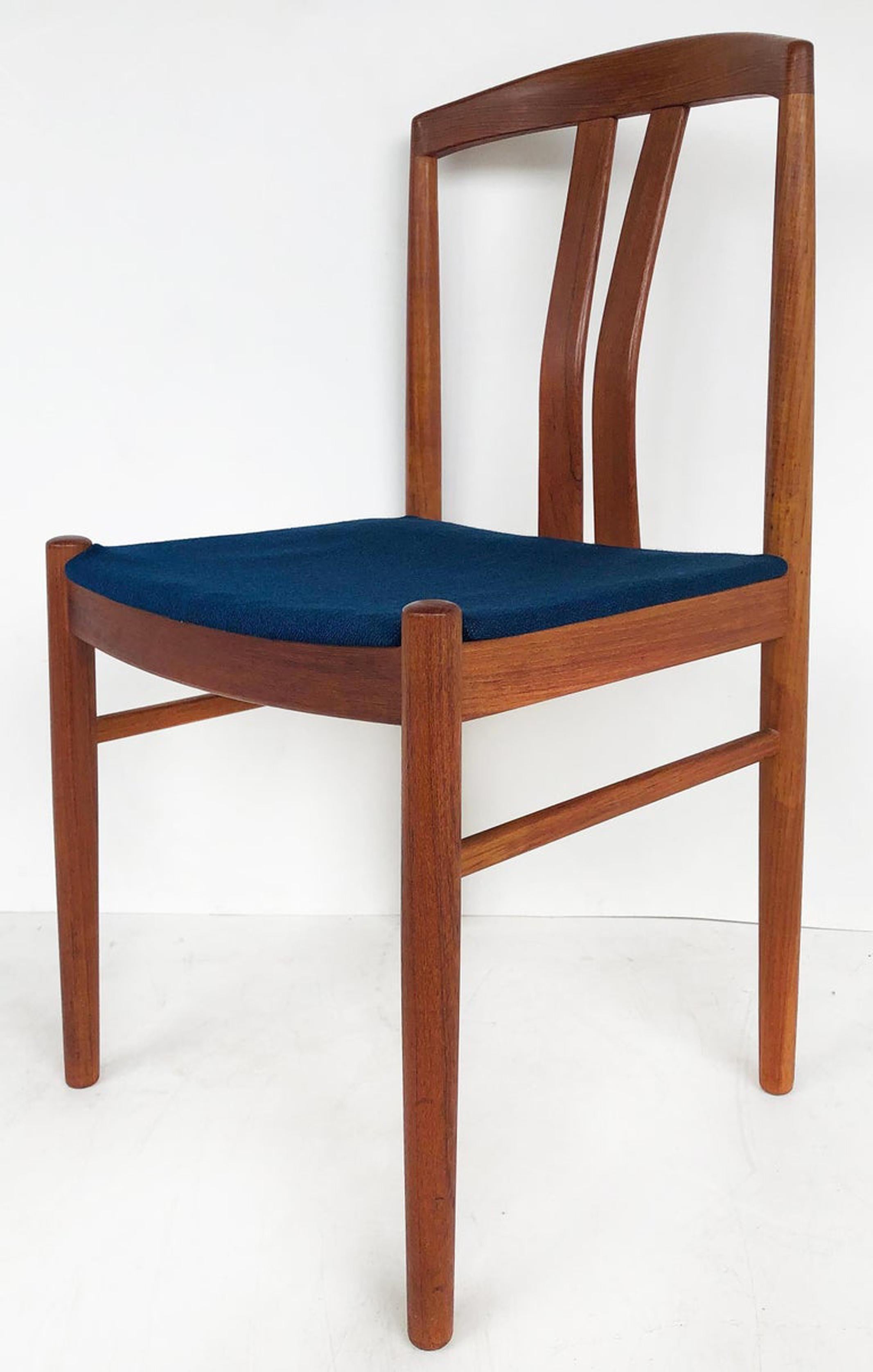Danish Carl Ekstrom Albin Johansson Teak Dining Chairs, Set of 6