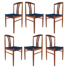 Carl Ekstrom Albin Johansson Teak Dining Chairs, Set of 6