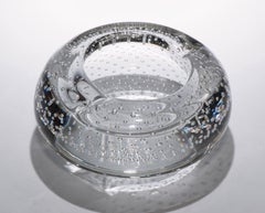 Carl Erickson Art Deco Bowl Ashtray American Art Studio Glass 1940s-1950s