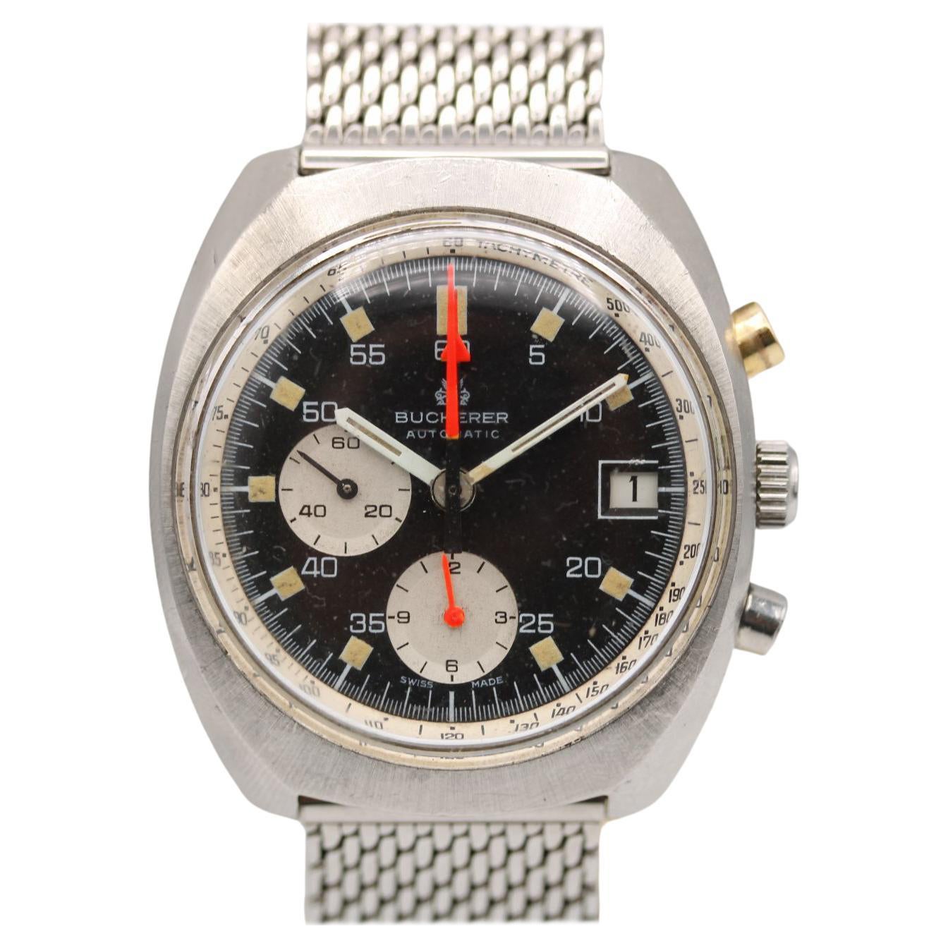 Pre-owned Carl F Bucherer 1340 Lemania Chronograph In Multi