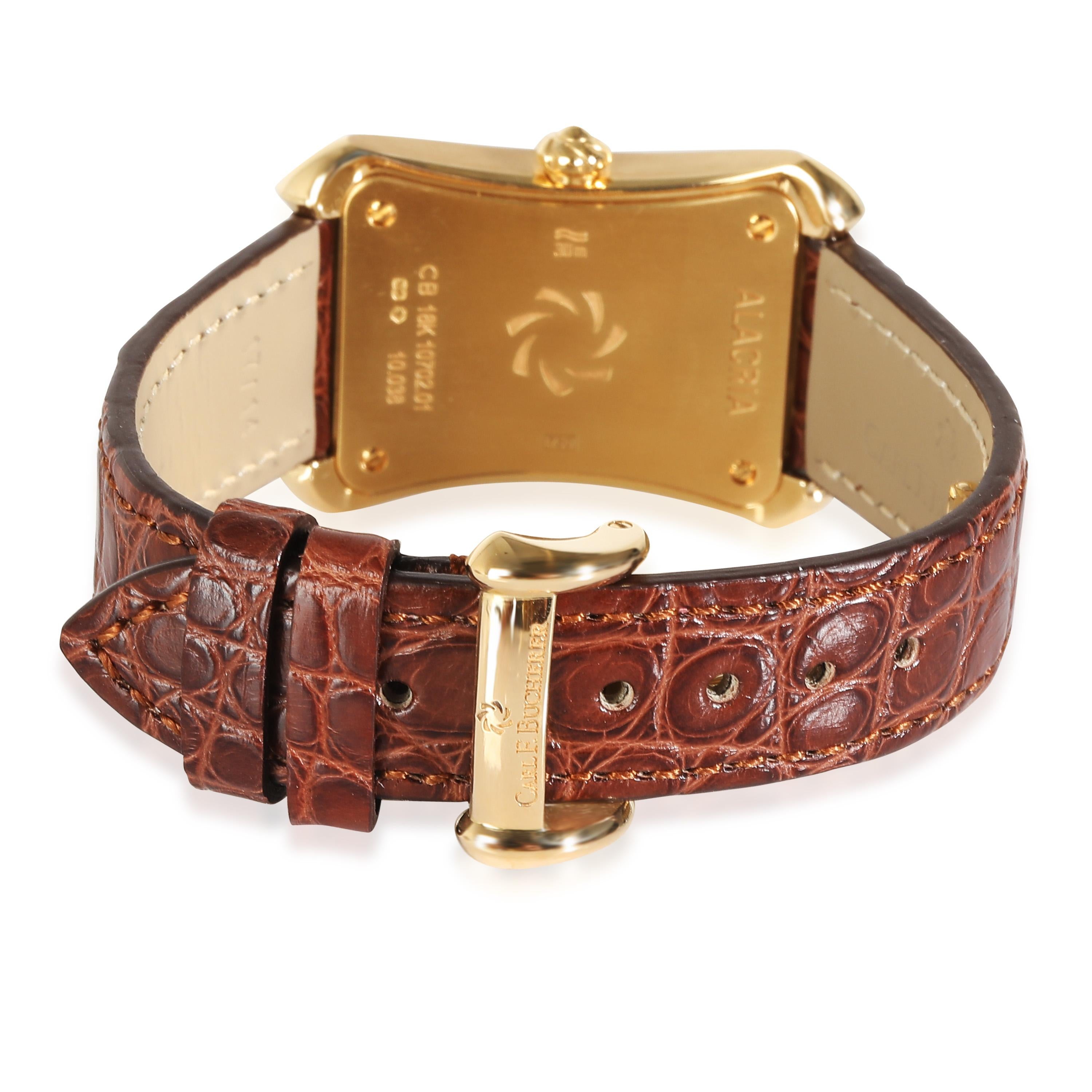 Reloj para mujer Carl F. Bucherer Alacria Queen 10702.01.90.11 de oro amarillo de 18 quilates

SKU: 140323

DETALLES PRINCIPALES
Marca: Carl F. Bucherer
Model No: Reina Alacria
País de origen: Suiza
Tipo de movimiento: Cuarzo: Pila
Año de