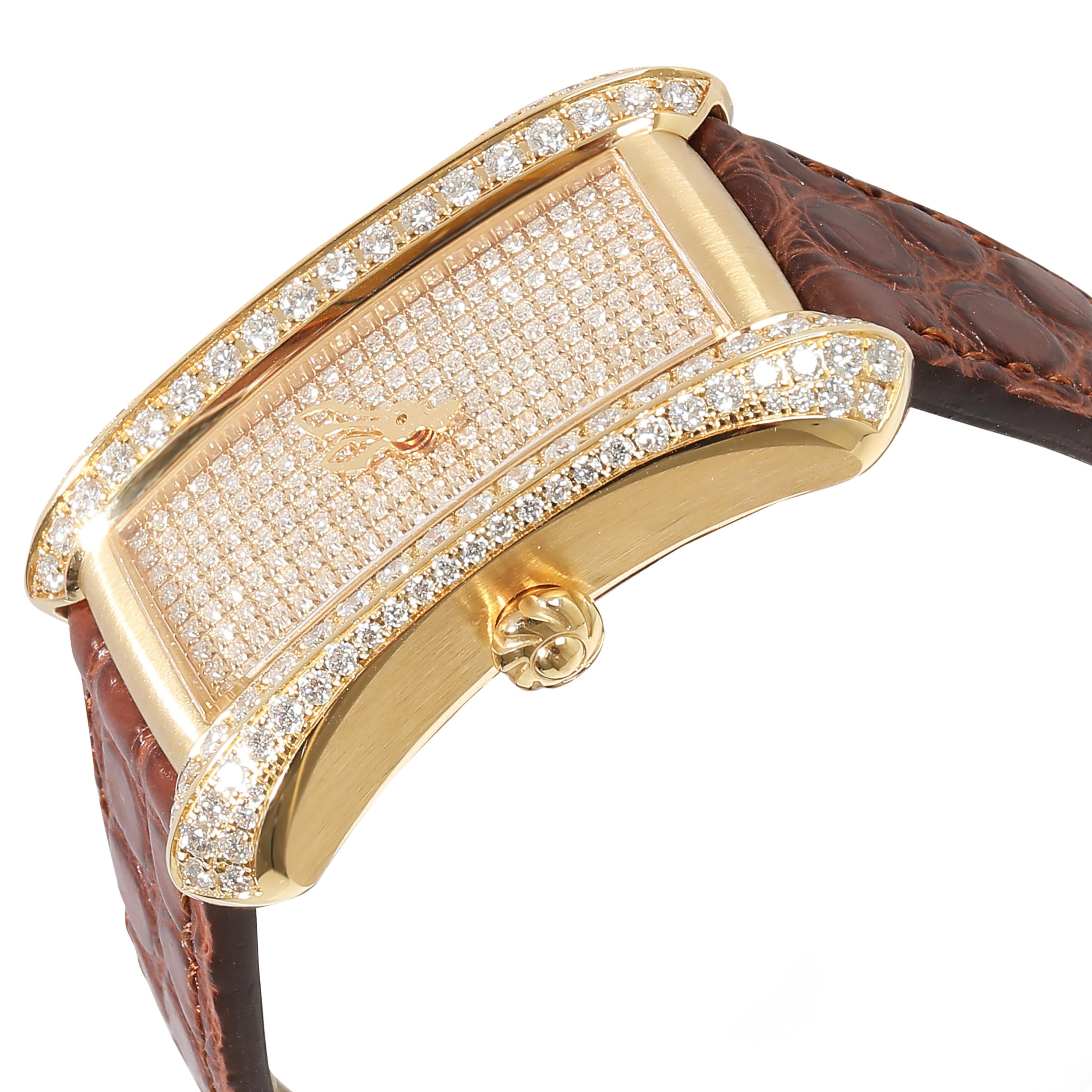 Reloj para mujer Carl F. Bucherer Alacria Queen 10702.01.90.11 de oro amarillo de 18 quilates en Excelente Estado en New York, NY