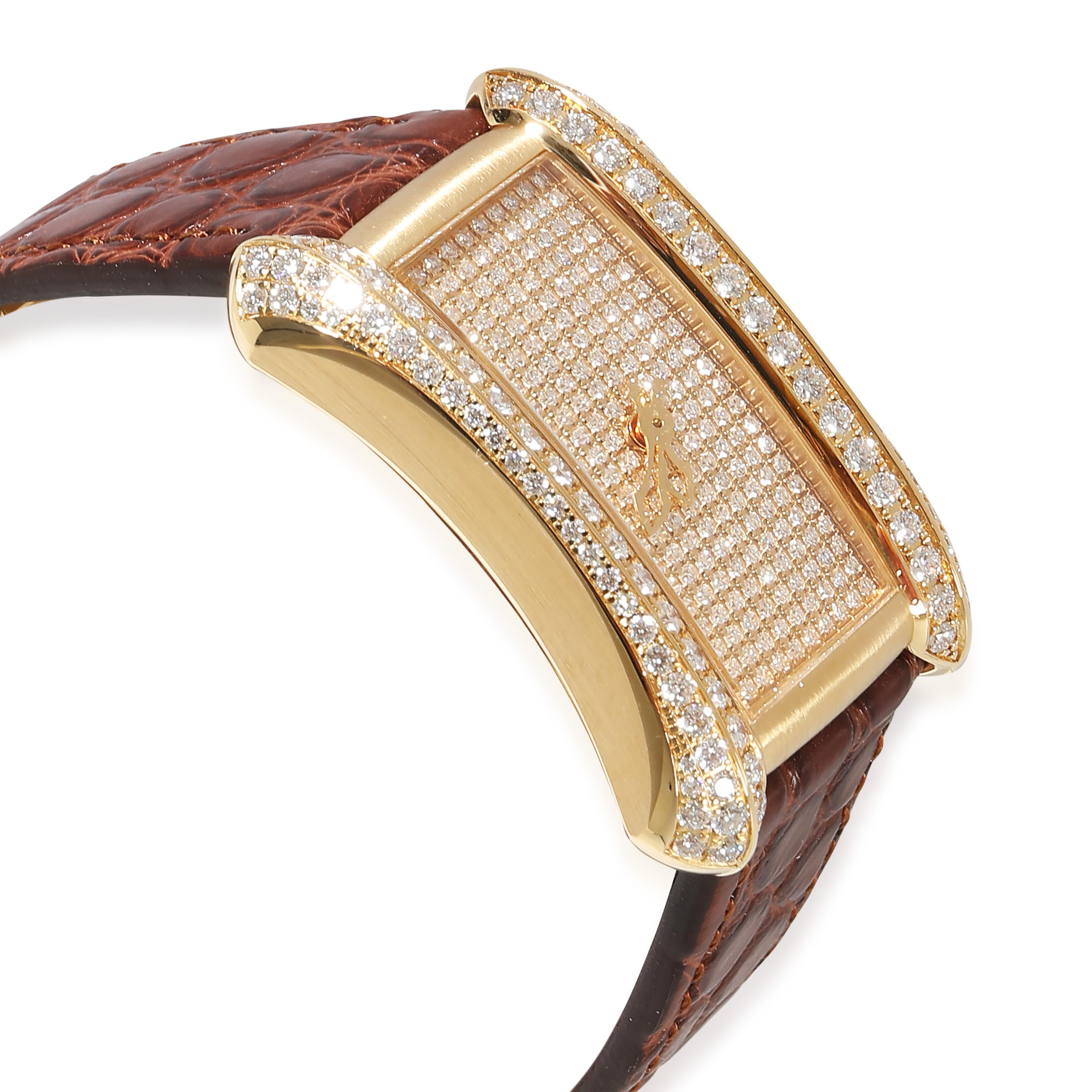 De las mujeres Reloj para mujer Carl F. Bucherer Alacria Queen 10702.01.90.11 de oro amarillo de 18 quilates