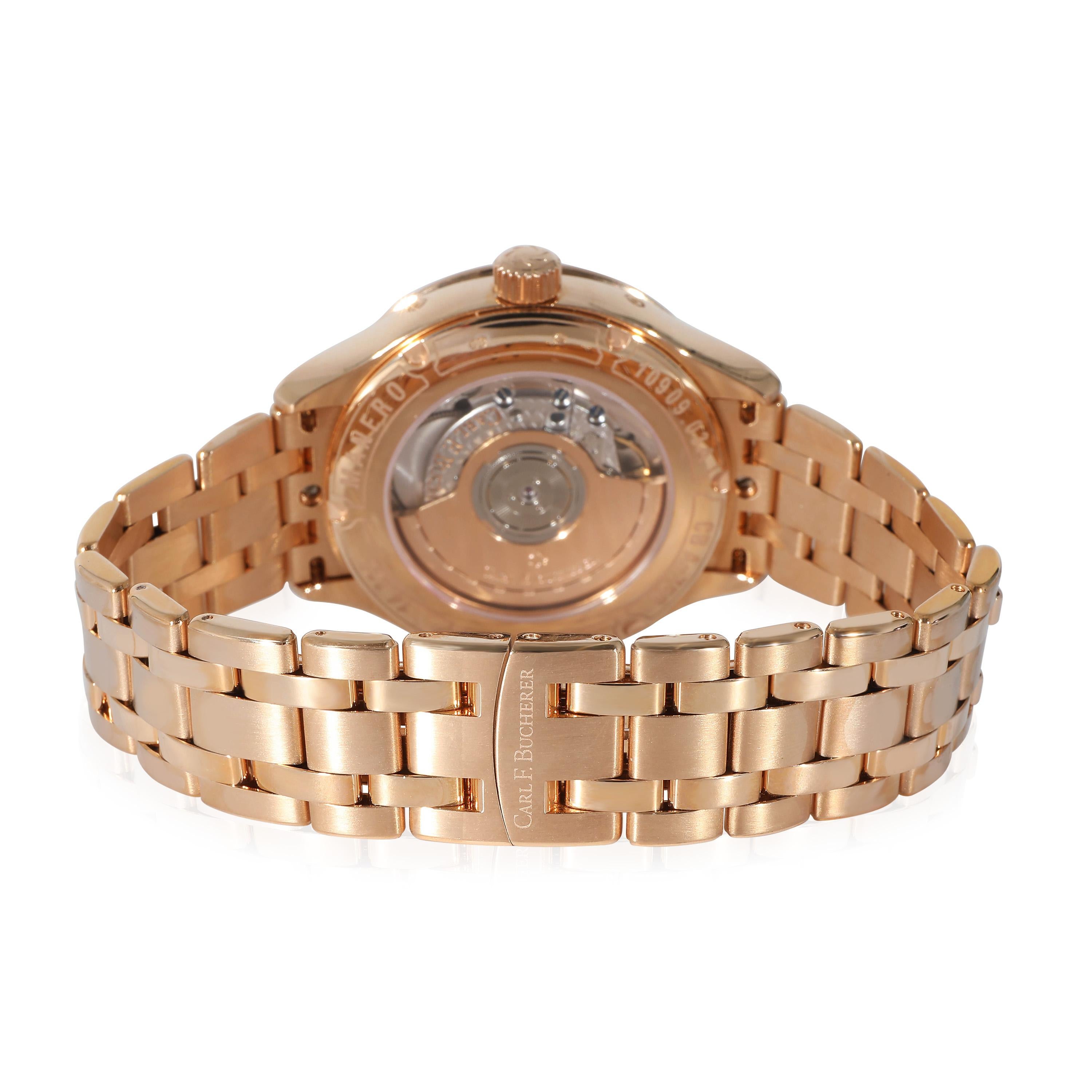 Carl F. Bucherer Manero Moonphase 10909.03A Herrenuhr aus 18 Karat Ros�égold 1
