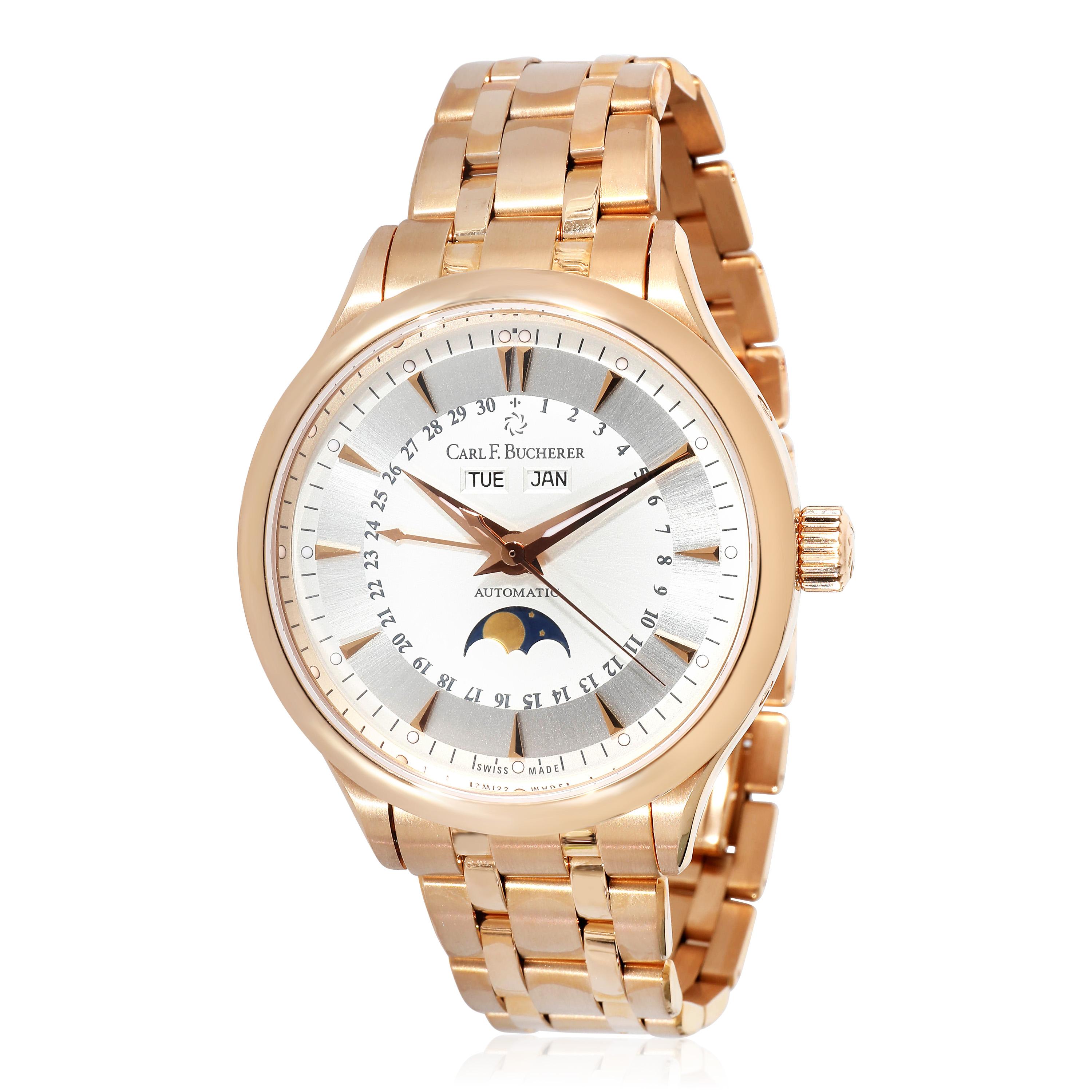 Carl F. Bucherer Manero Moonphase 10909.03A Herrenuhr aus 18 Karat Roségold 2