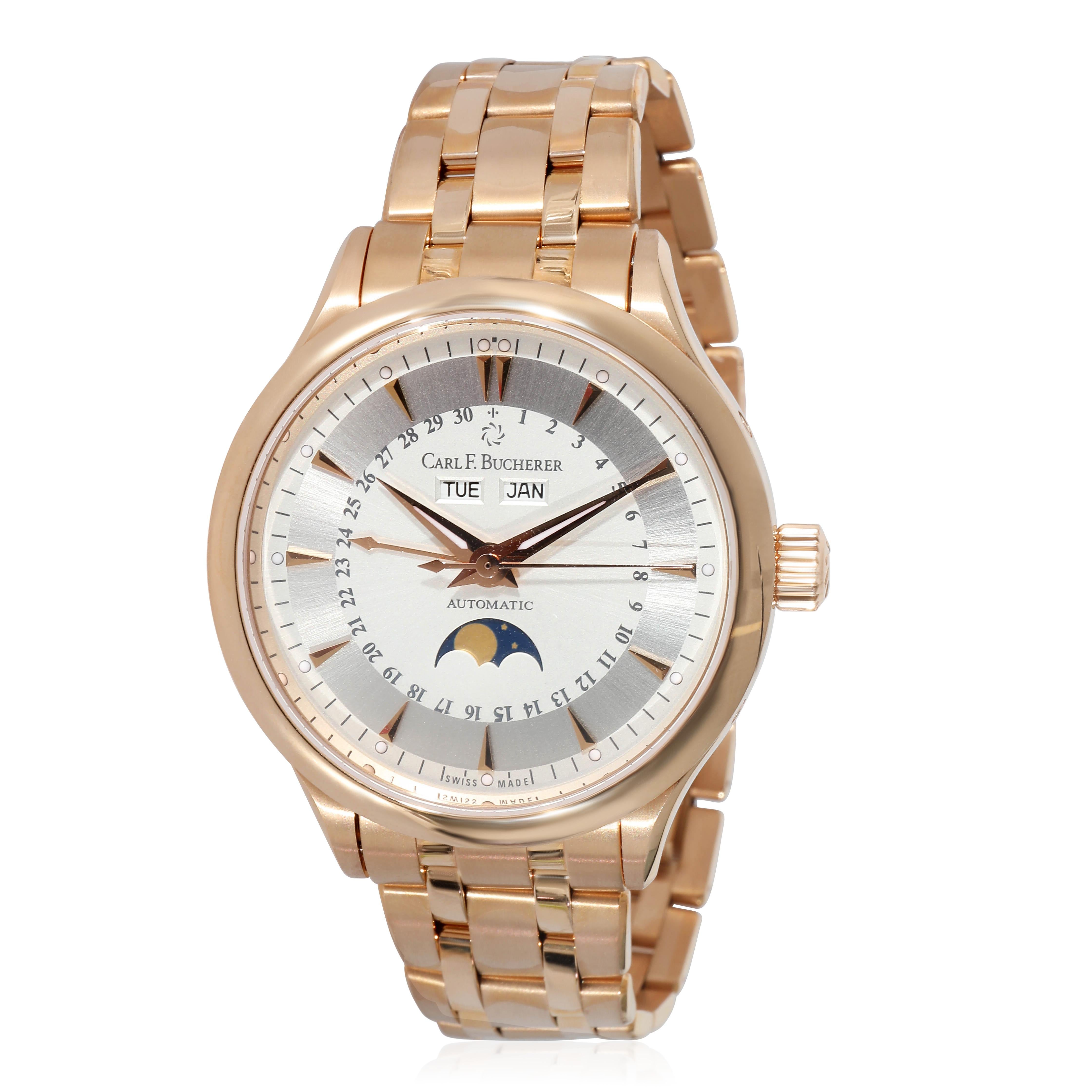 Carl F. Bucherer Manero Moonphase 10909.03A Herrenuhr aus 18 Karat Roségold 3