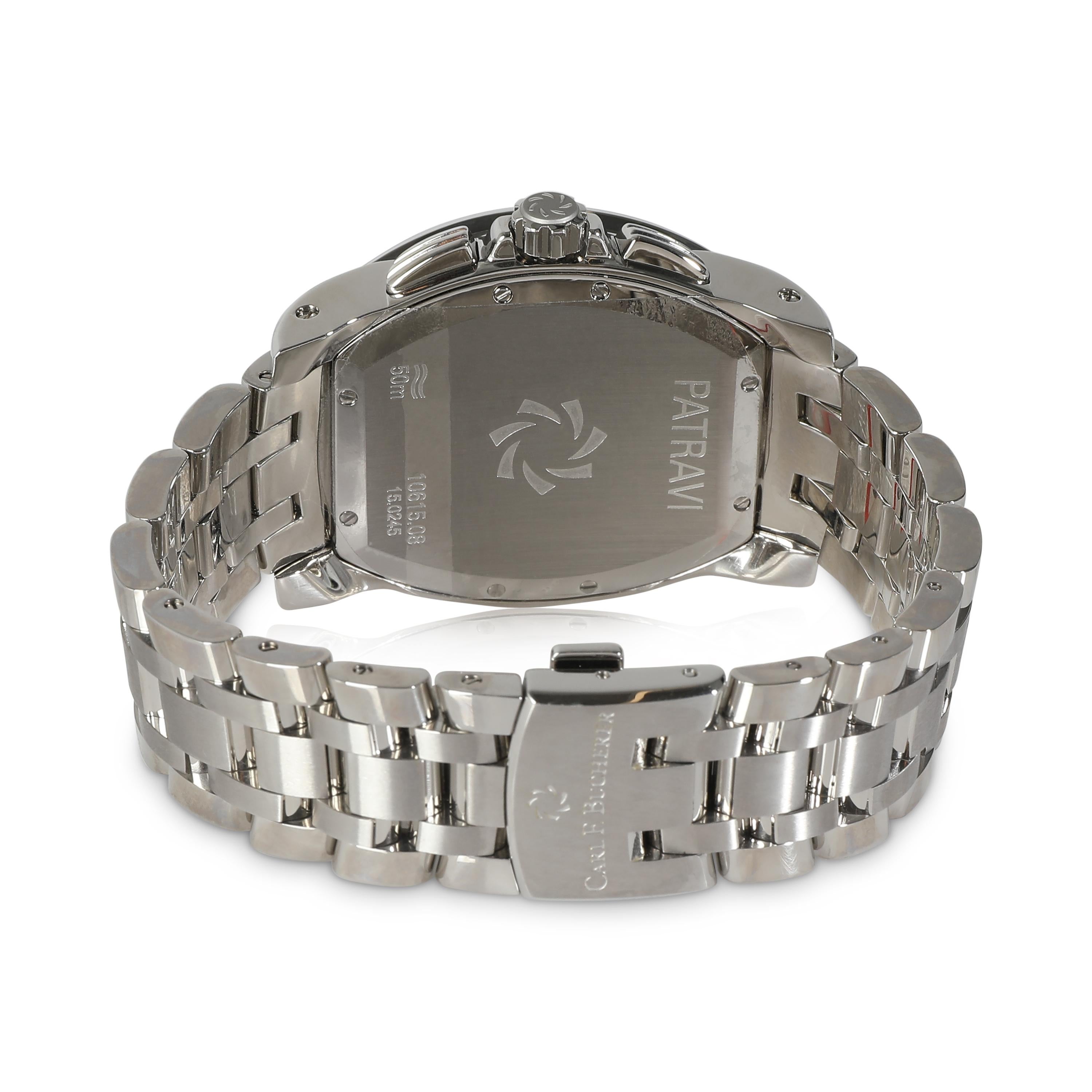 Carl F. Bucherer Patravi T-Graph 00.10615.08.33.21 Men's Watch in  Stainless Ste

SKU: 141258

PRIMARY DETAILS
Brand: Carl F. Bucherer
Model: Patravi T-Graph
Country of Origin: Switzerland
Movement Type: Mechanical: Automatic/Kinetic
Year of