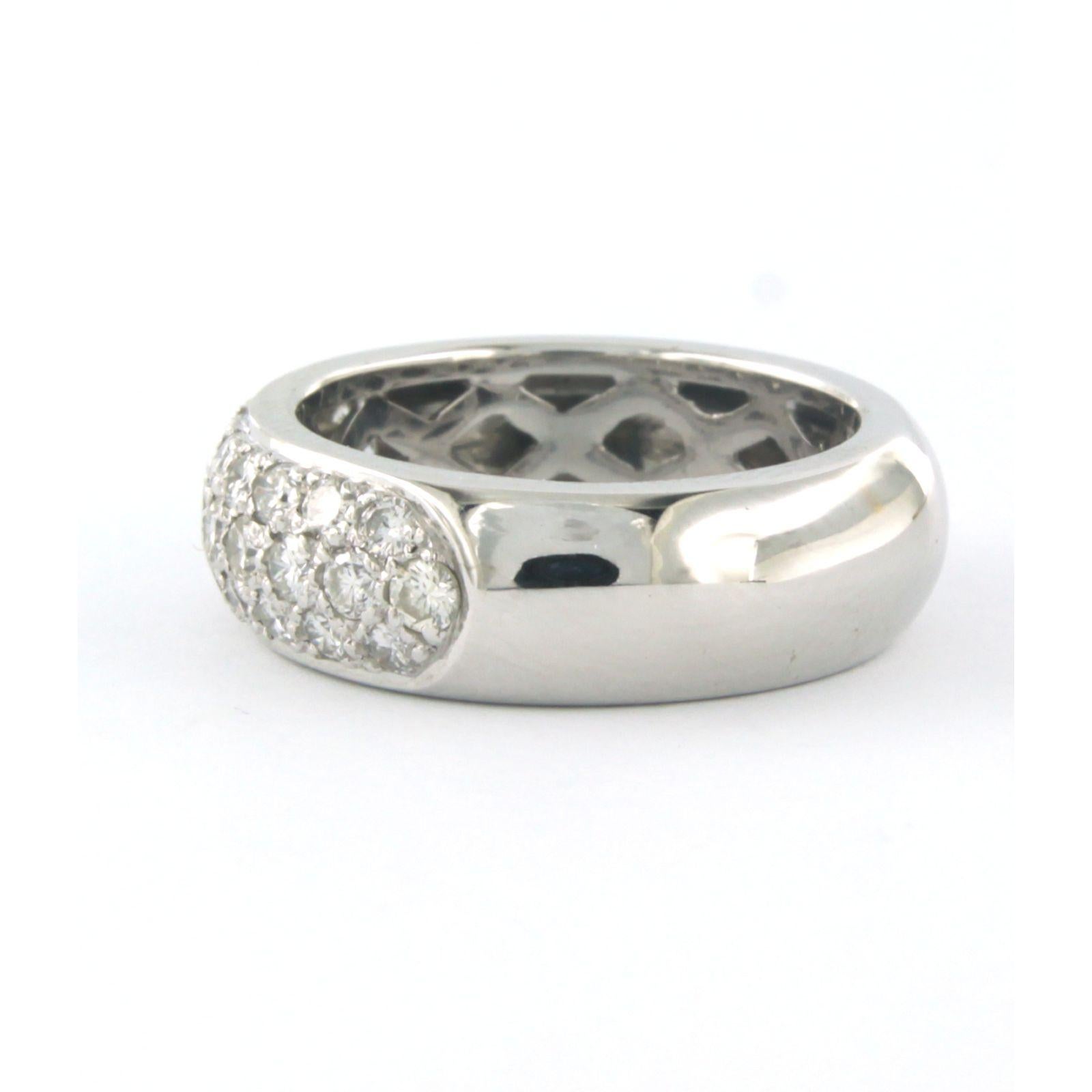 CARL F. BUCHERER - Bague avec diamants en or blanc 18 carats Pour femmes en vente