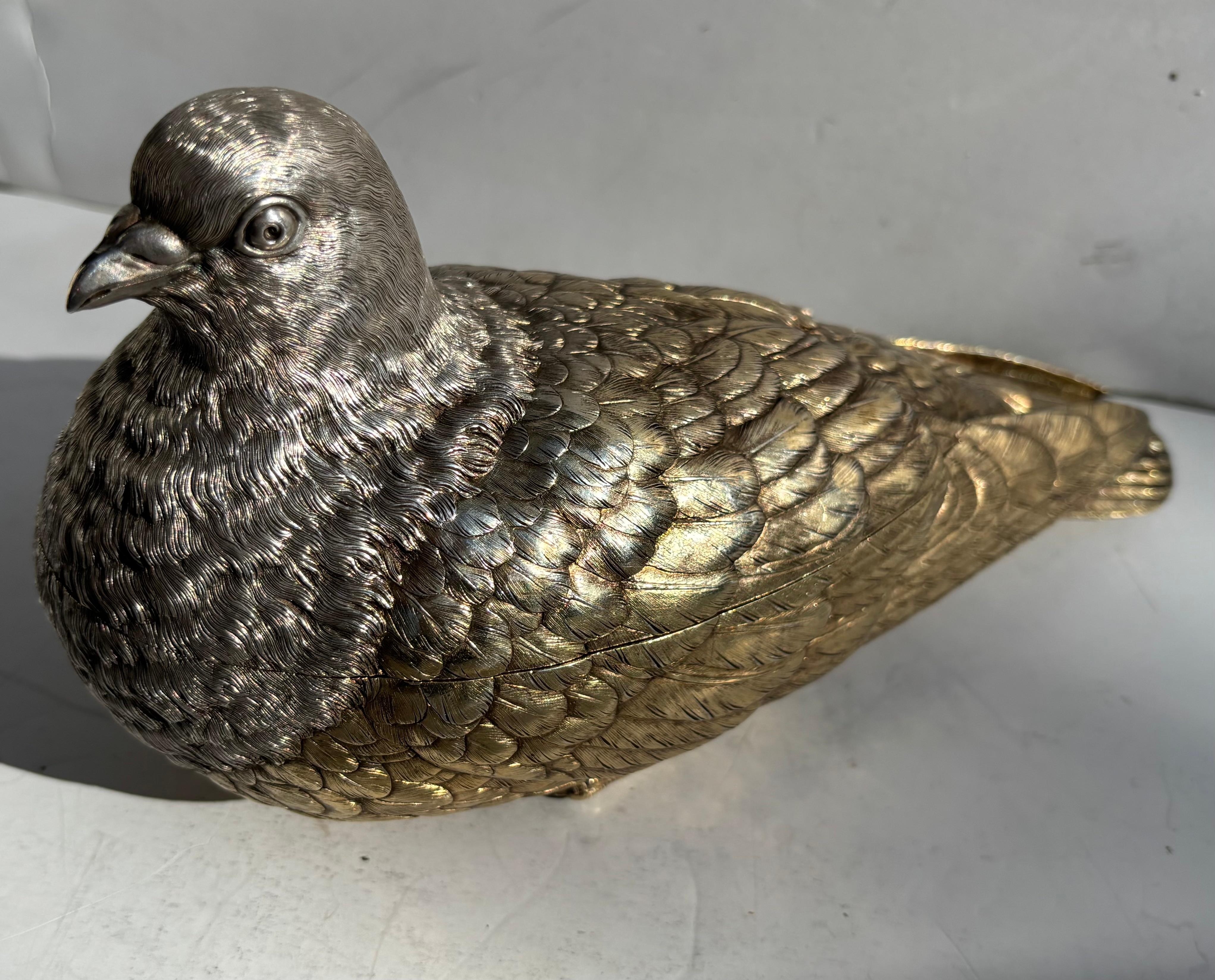 Carl  Faberge attb firmado plata 84 joyero paquete- dorado San Petersburgo 1890 Fines del siglo XIX en venta