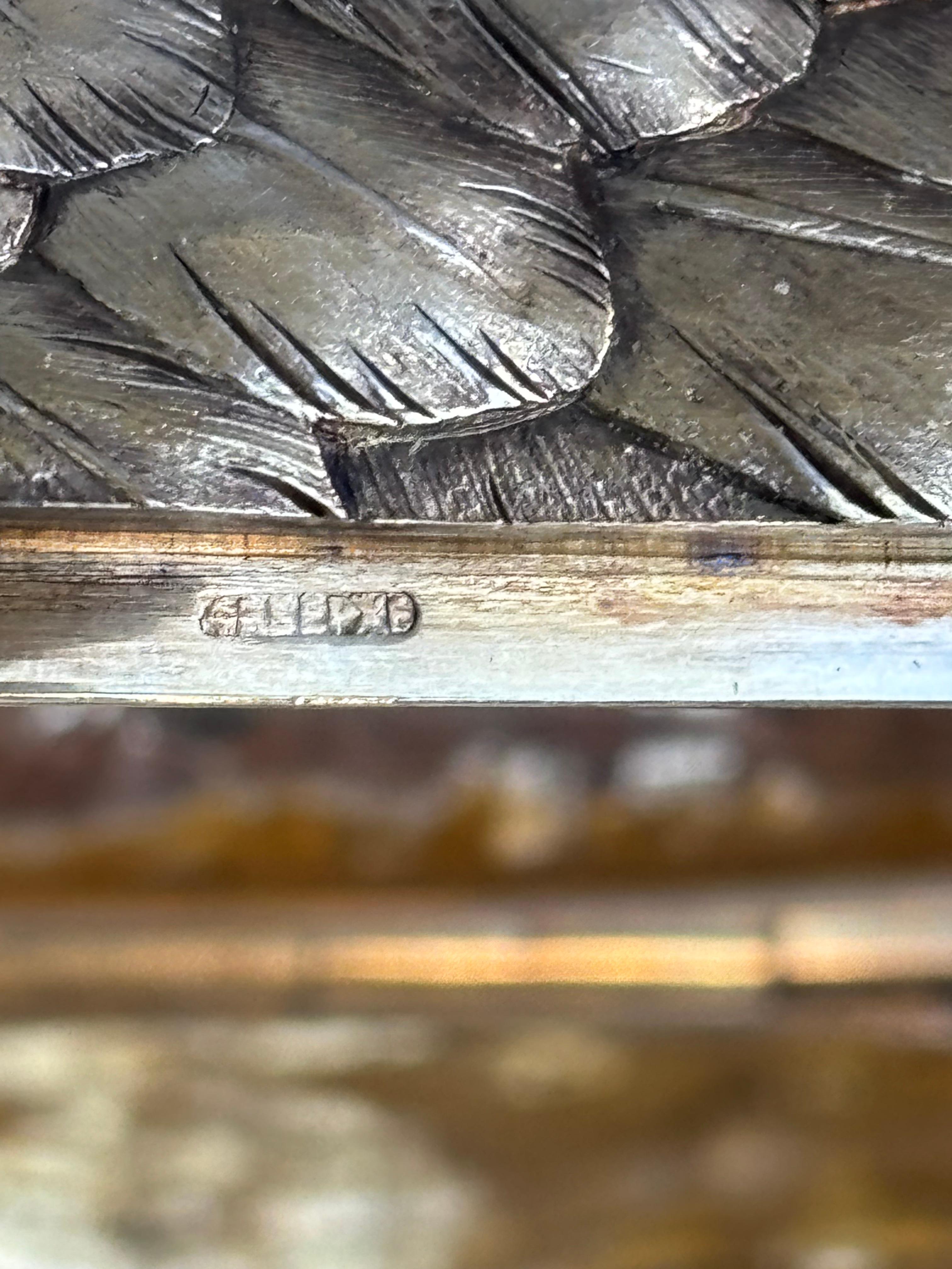 Carl  Faberge attb firmado plata 84 joyero paquete- dorado San Petersburgo 1890 en venta 1