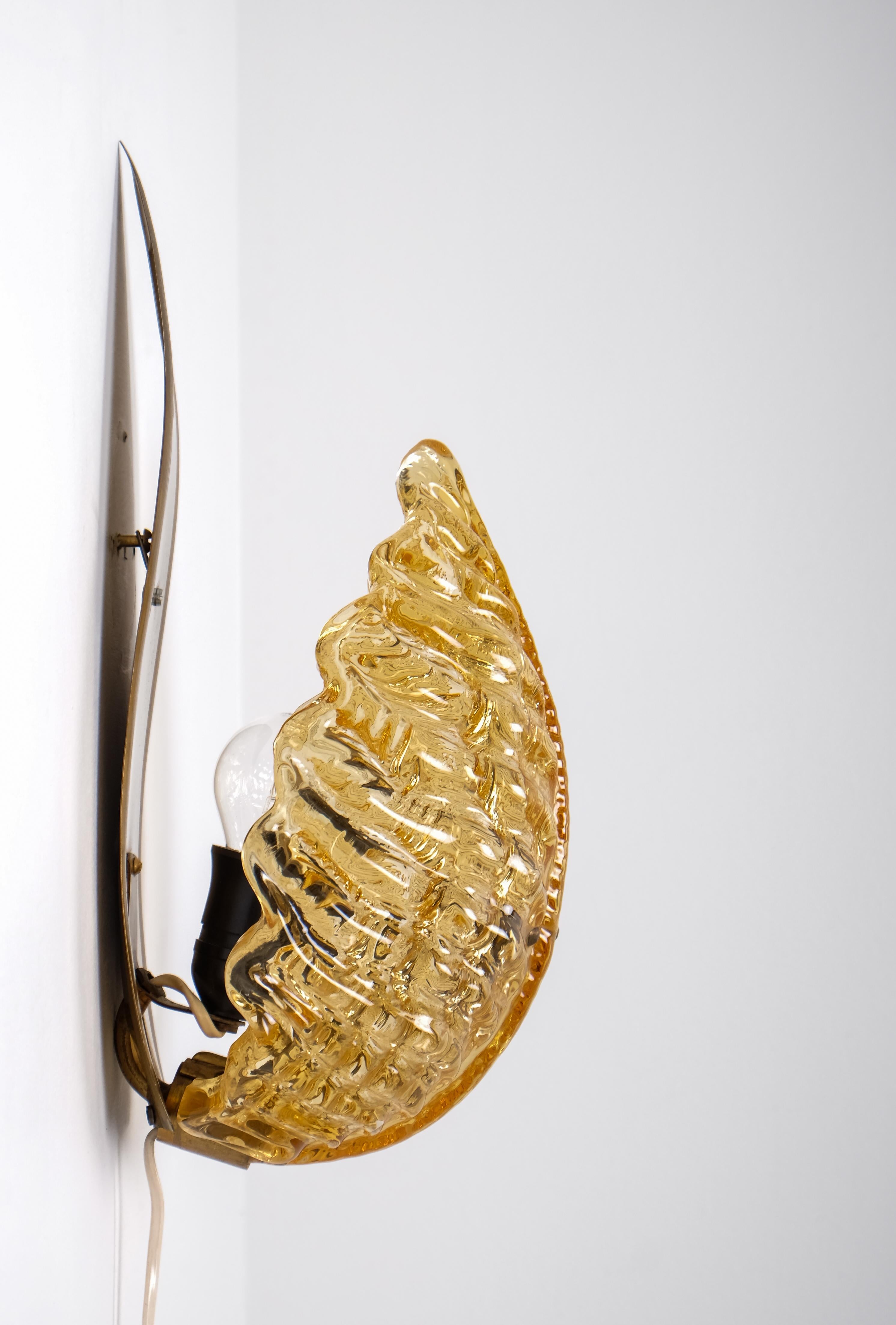 Applique Carl Fagerlund & Bertil Brisborg par Orrefors & NK, Suède, années 1950 Bon état - En vente à Stockholm, SE