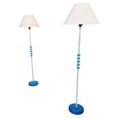 Lampade da terra in metallo