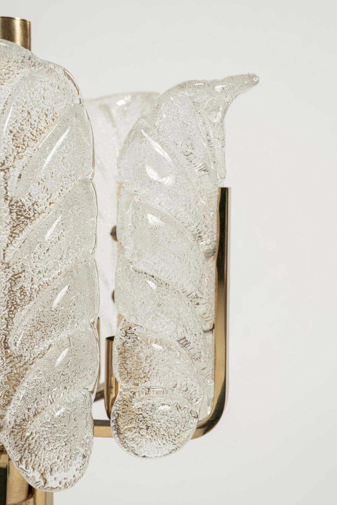 Suédois Lampe de table Carl Fagerlund en laiton et verre en vente