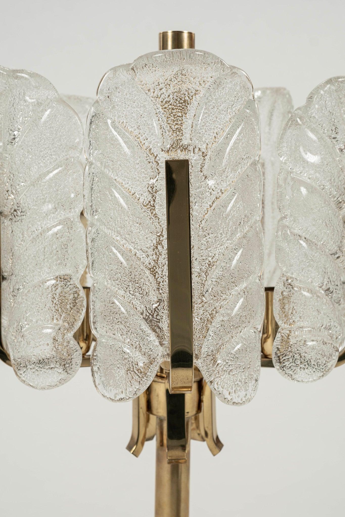 Lampe de table Carl Fagerlund en laiton et verre Bon état - En vente à Houston, TX