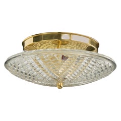 Carl Fagerlund, Lampada da incasso, Ottone, Vetro, Svezia, anni '60