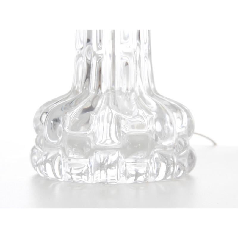 Mid-Century Modern Carl Fagerlund pour Orrefors - Modèle de lampe de table en verre « RD »   en vente