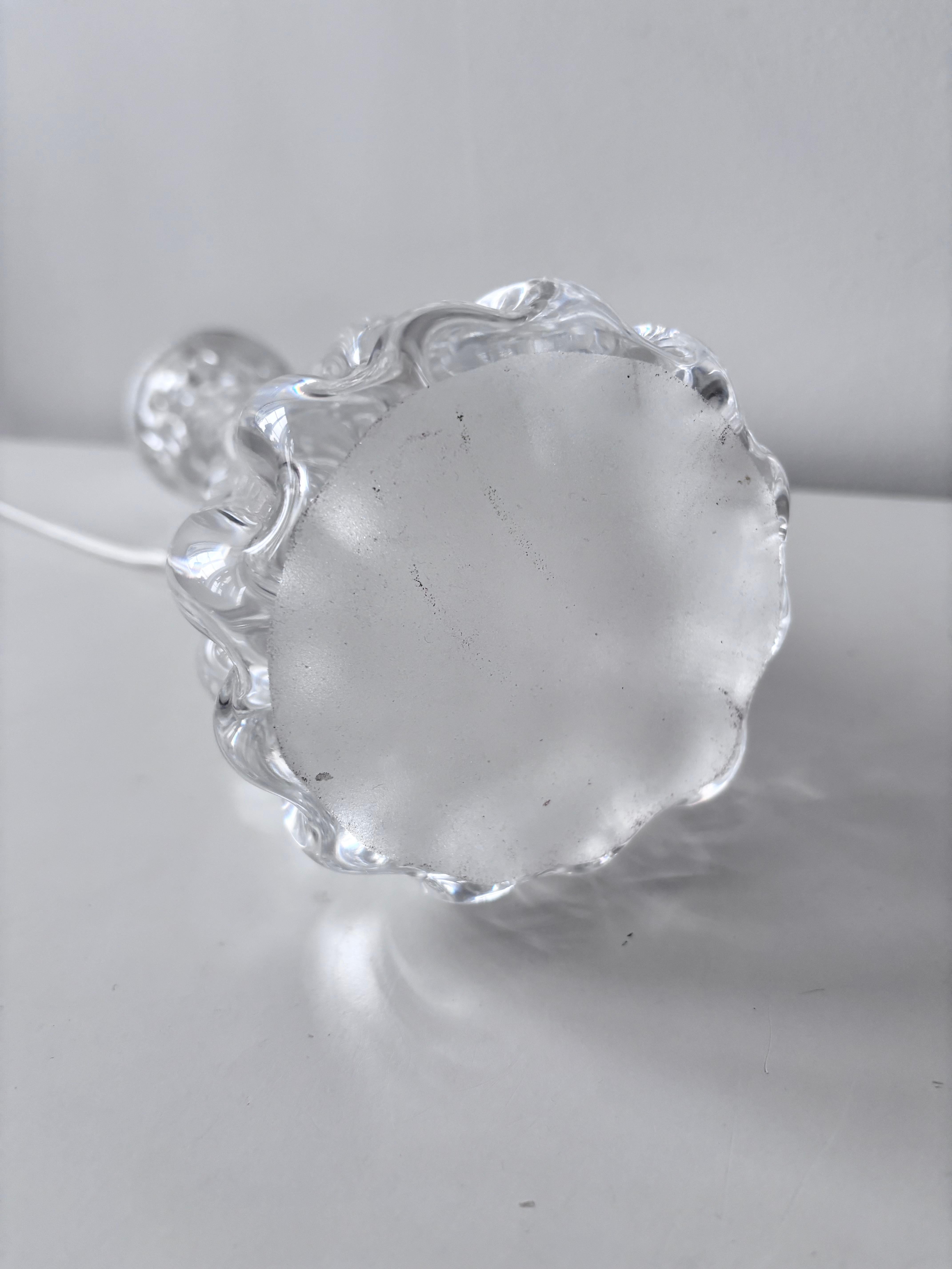 Carl Fagerlund pour Orrefors - Lampe de table en cristal, Suède, vers 1960 en vente 6