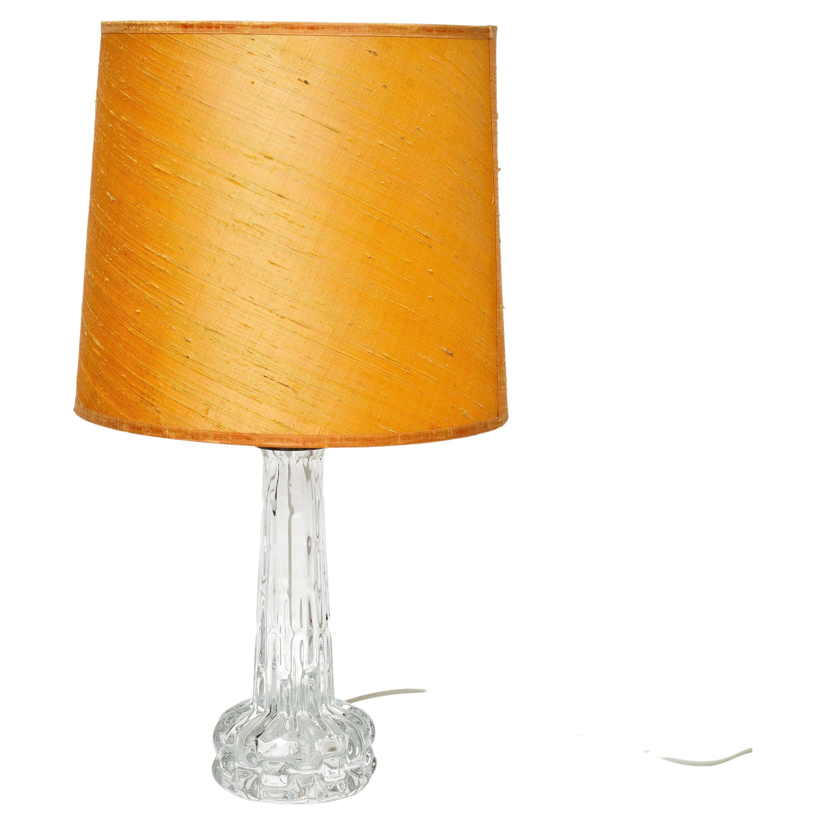 Carl Fagerlund for Orrefors Glass Table Lamp Model RD