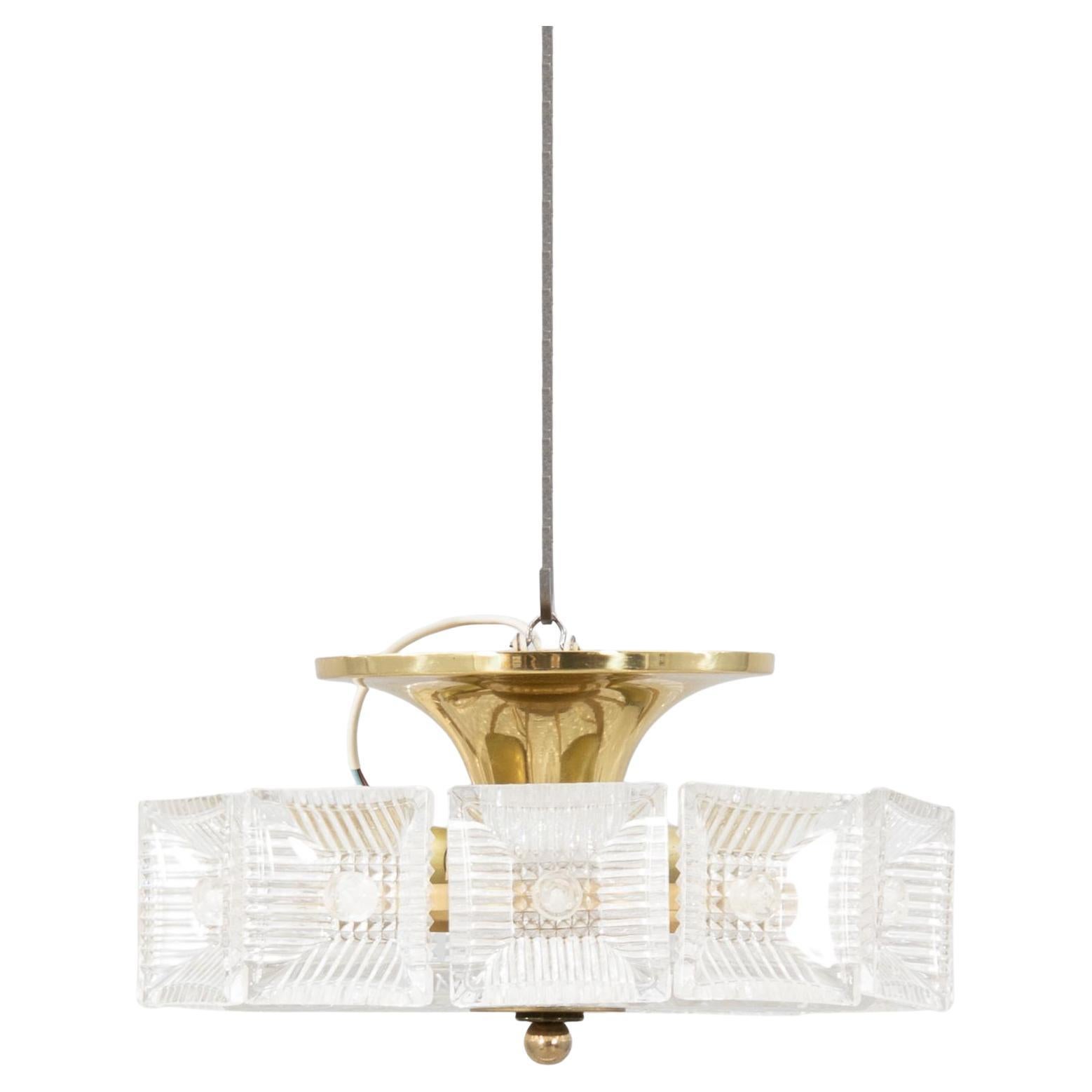 Carl Fagerlund for Orrefors light Sweden 1960