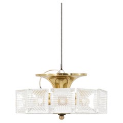 Carl Fagerlund for Orrefors light Sweden 1960