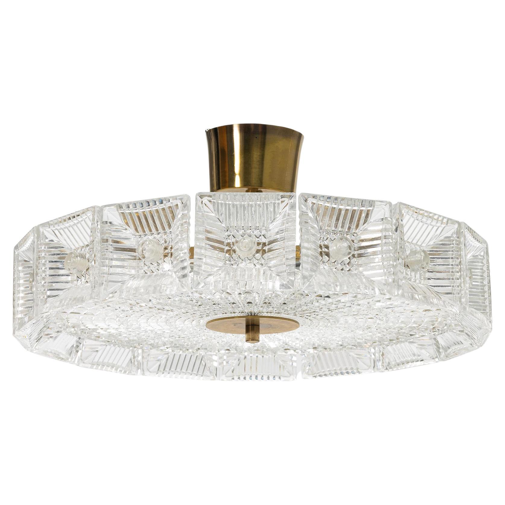 Carl Fagerlund pour Orrefors Lights Suède 1960 en vente