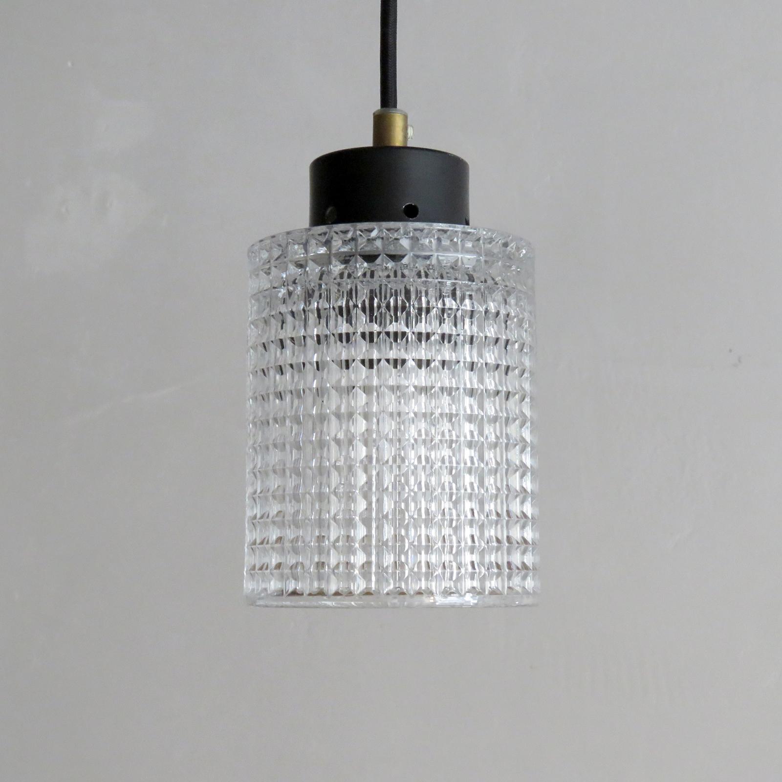Fatto a mano Carl Fagerlund per Orrefors Pendant Lights, 1960 in vendita