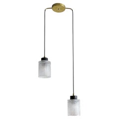 Carl Fagerlund for Orrefors Pendant Lights, 1960