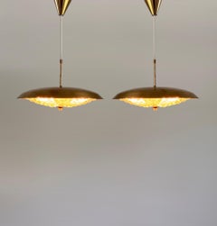 Carl Fagerlund Pendant Chandeliers for Lyfa, Denmark, 1970s