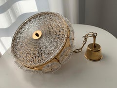 Carl Fagerlund Scandinavian Modern Chandelier by Orrefors