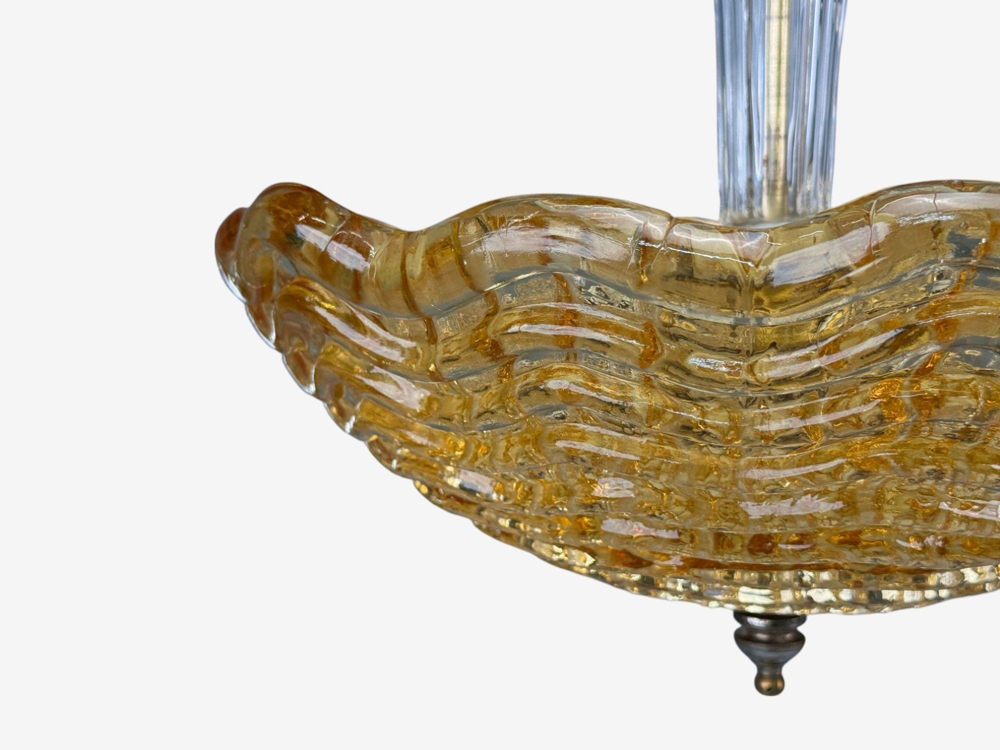 Carl Fagerlund, moderno sueco, cristal, lámpara colgante, Suecia, años 60 en Bueno estado para la venta en Manhasset, NY