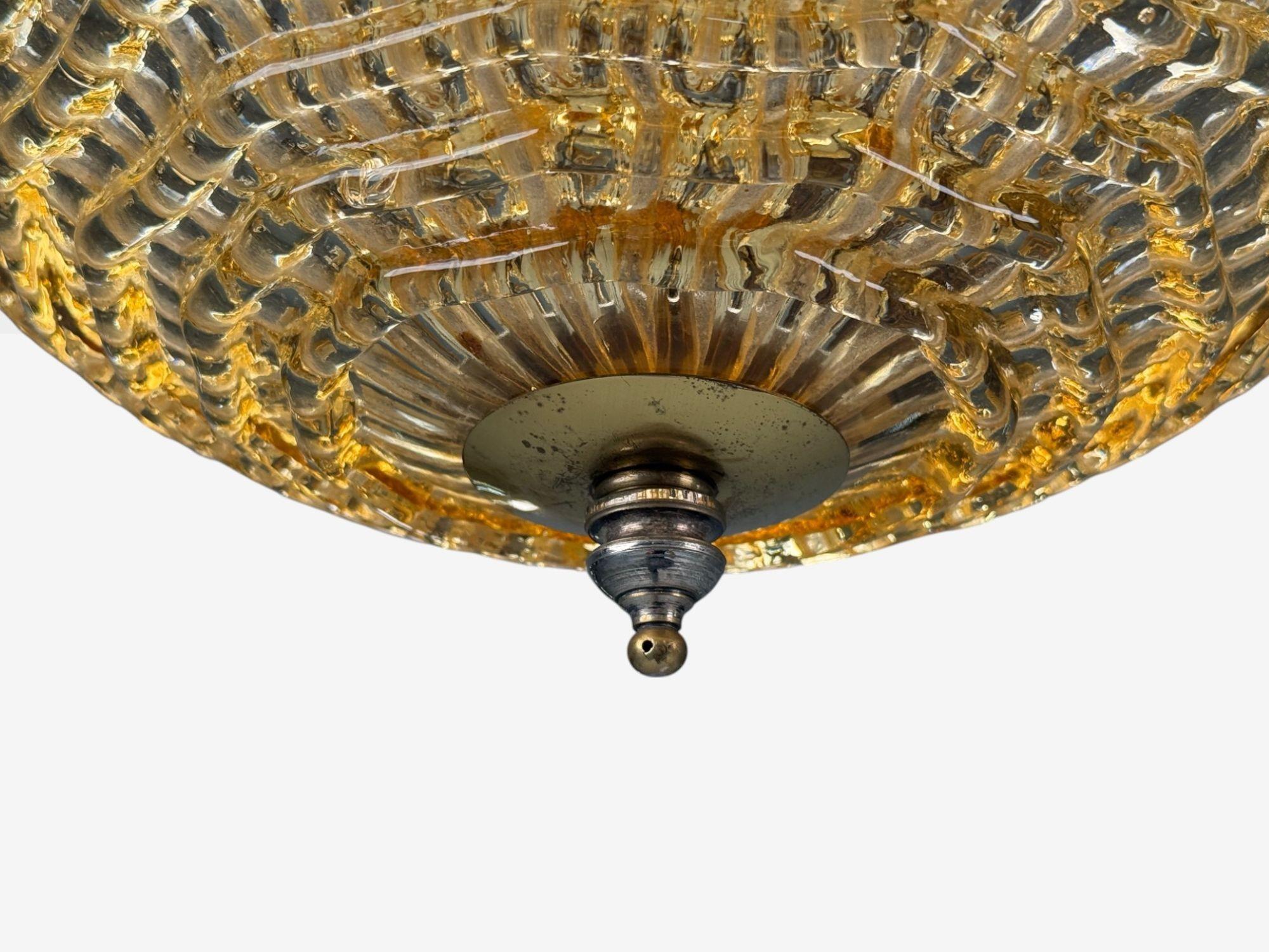 Carl Fagerlund, moderno sueco, cristal, lámpara colgante, Suecia, años 60 en venta 1