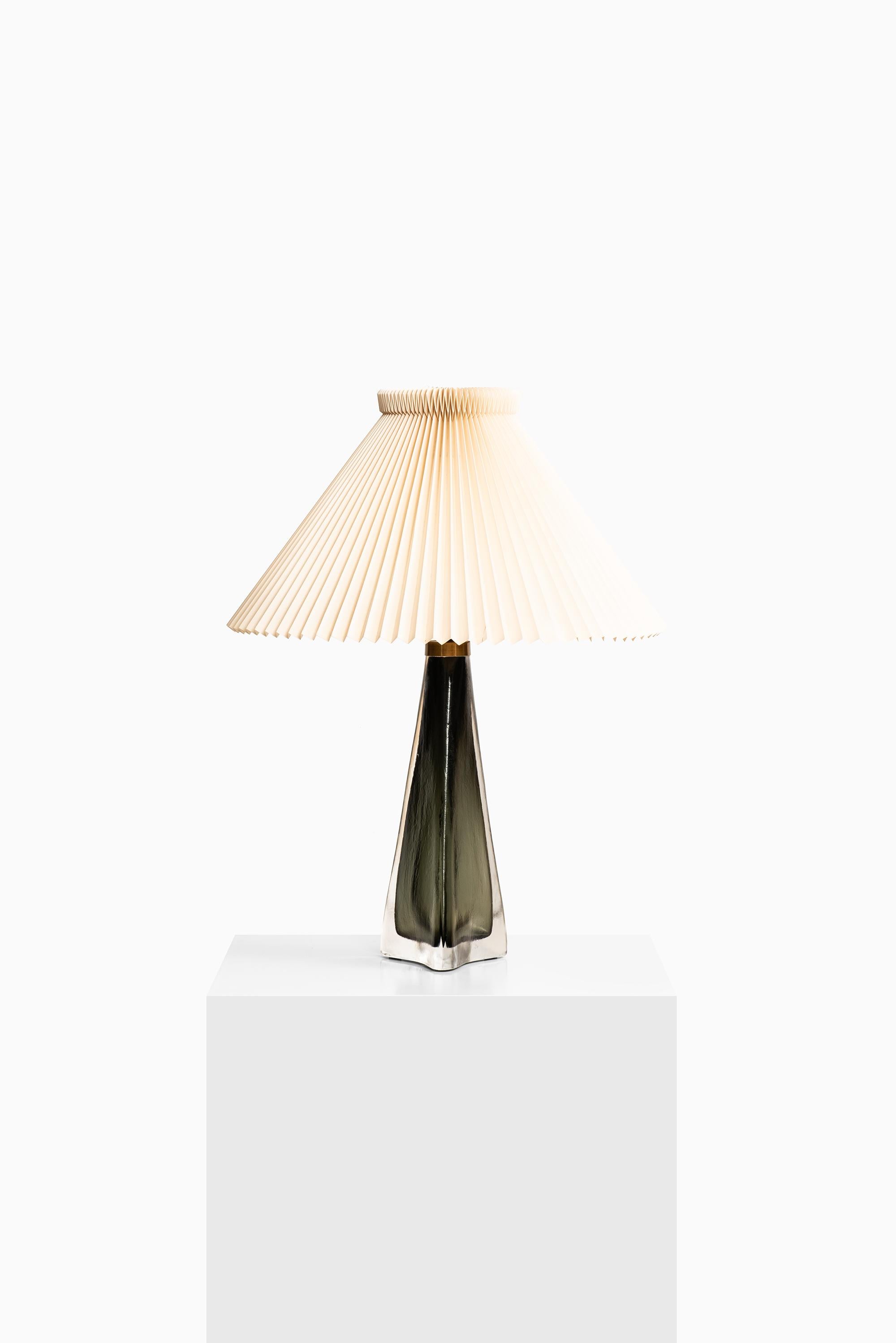 Scandinavian Modern Carl Fagerlund Table Lamps Model RD1319 by Orrefors in Sweden