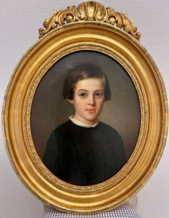 Antique Portrait of a Young Boy