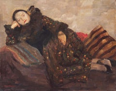 'The Artist's Wife Reclining', Benezit and Thieme-Becker