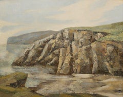 Rocky Cove, Mid-20th Century Landscape/Seascape by Cleveland School artist