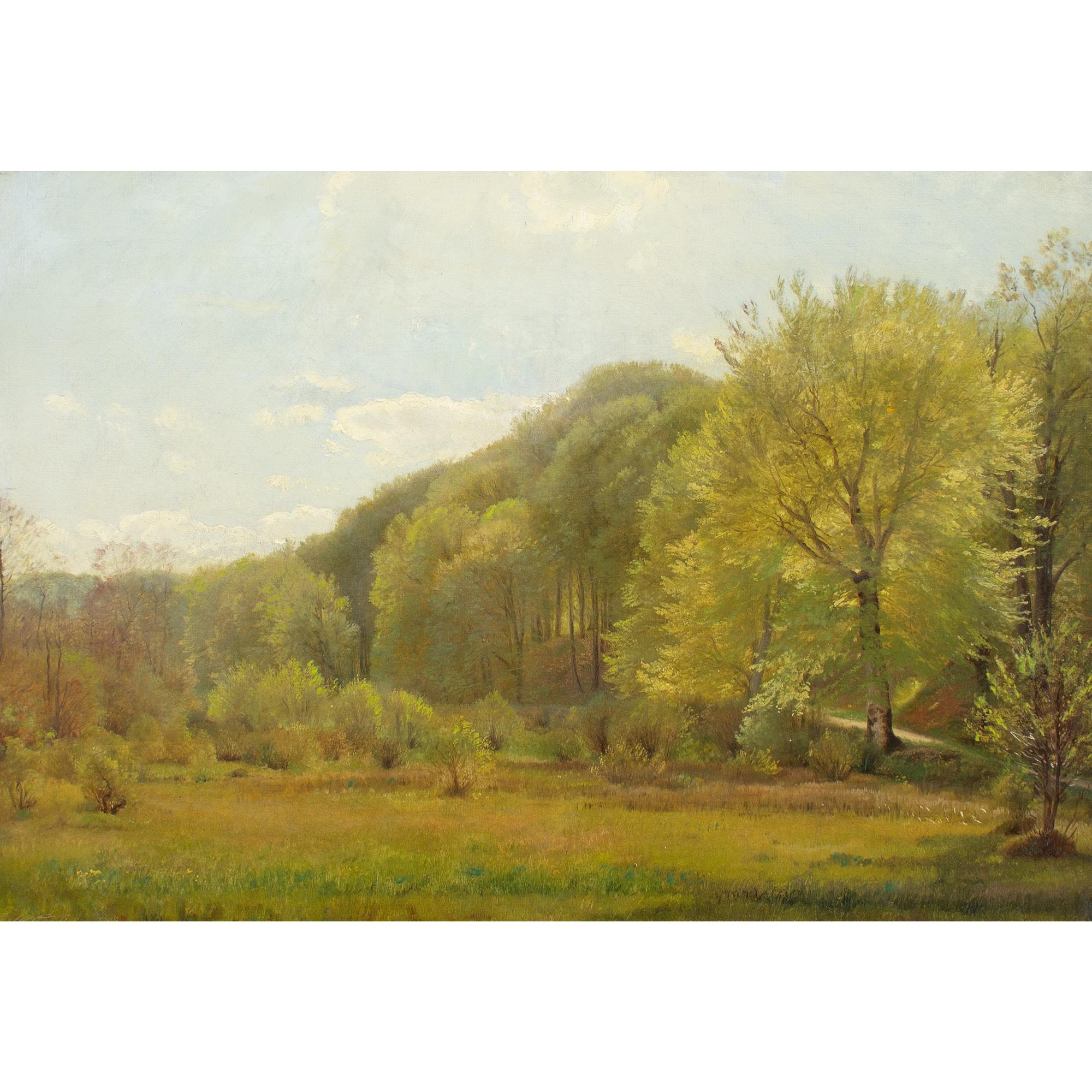 Carl Frederik Aagaard, View From Dyrehaven, Copenhagen 1