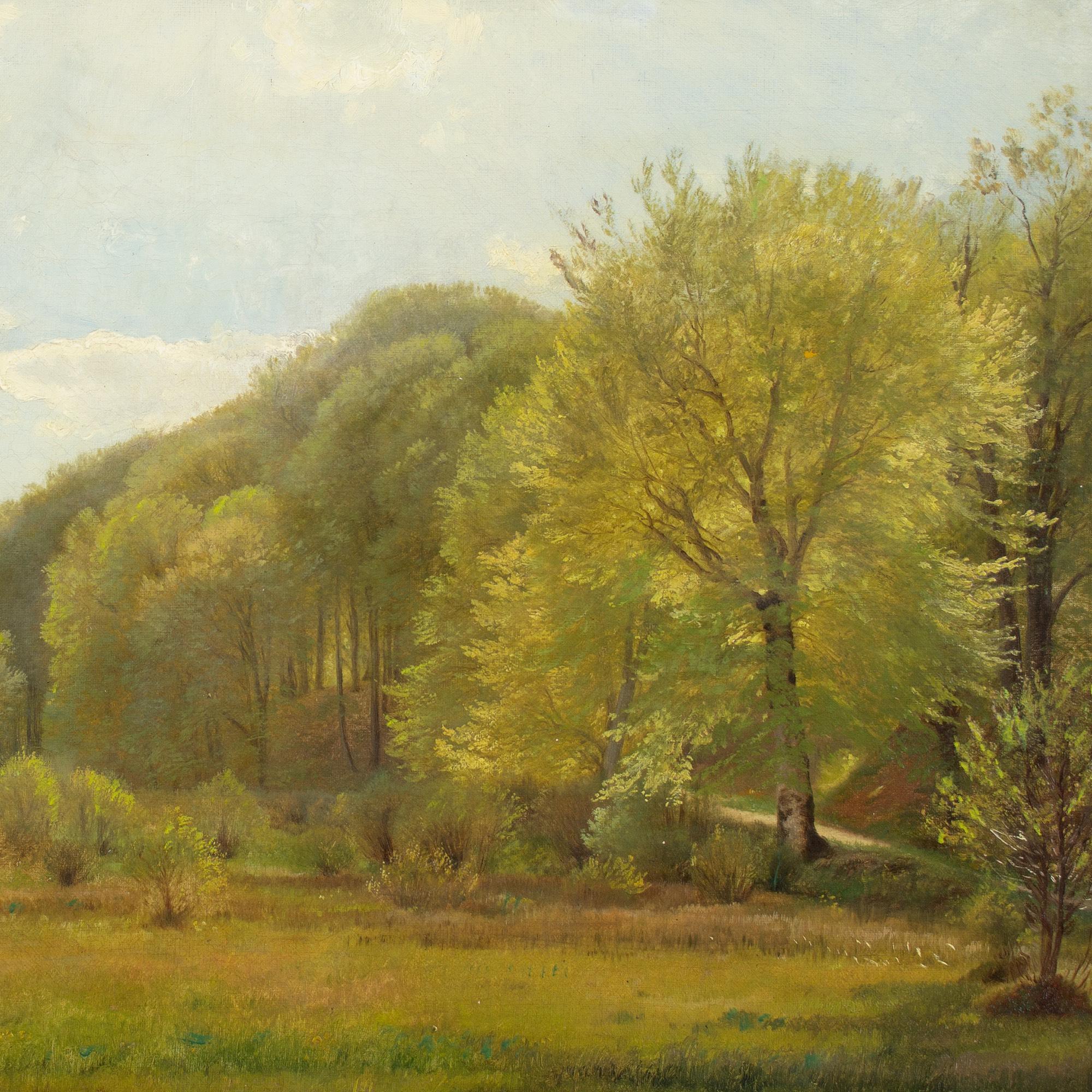 Carl Frederik Aagaard, View From Dyrehaven, Copenhagen 5