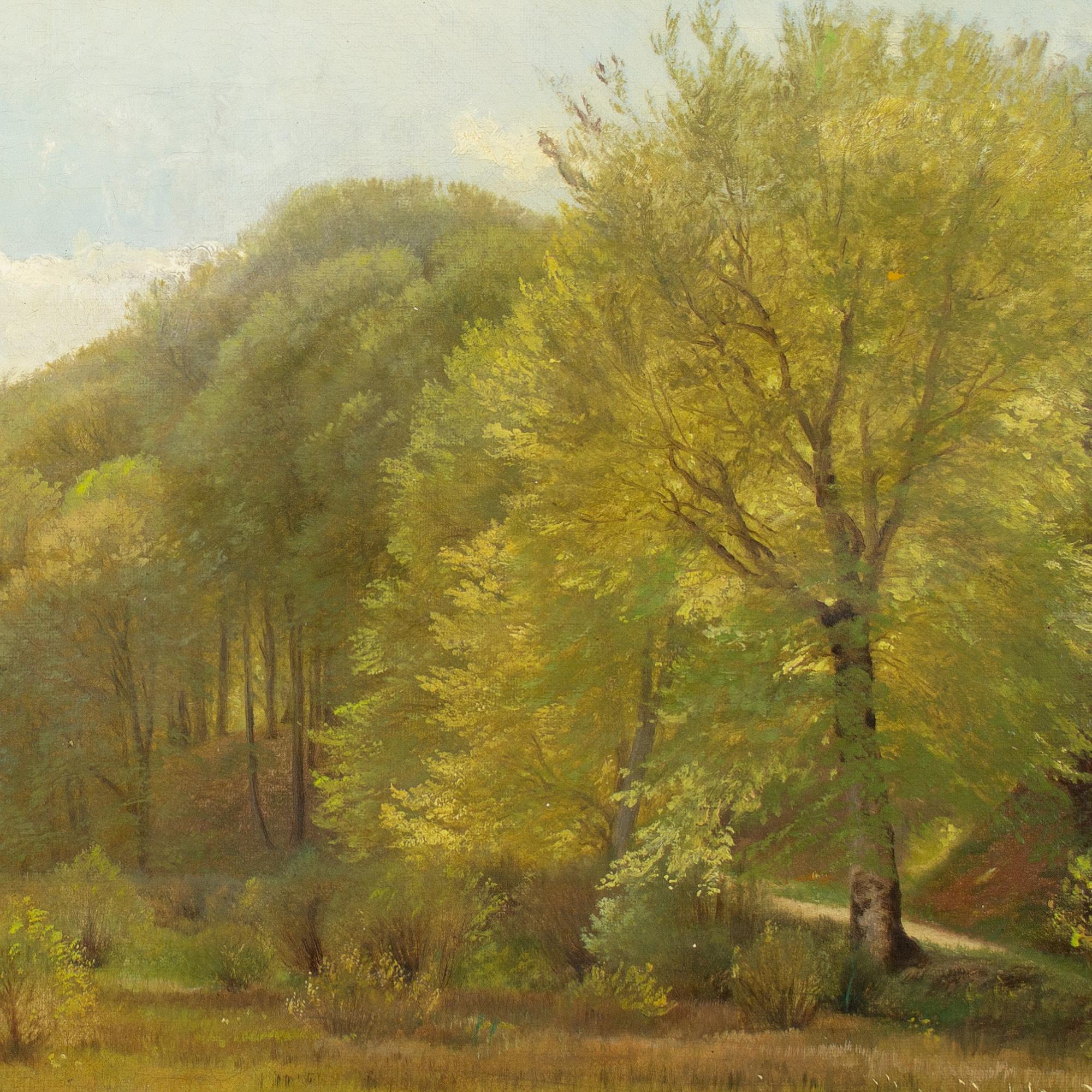 Carl Frederik Aagaard, View From Dyrehaven, Copenhagen 6