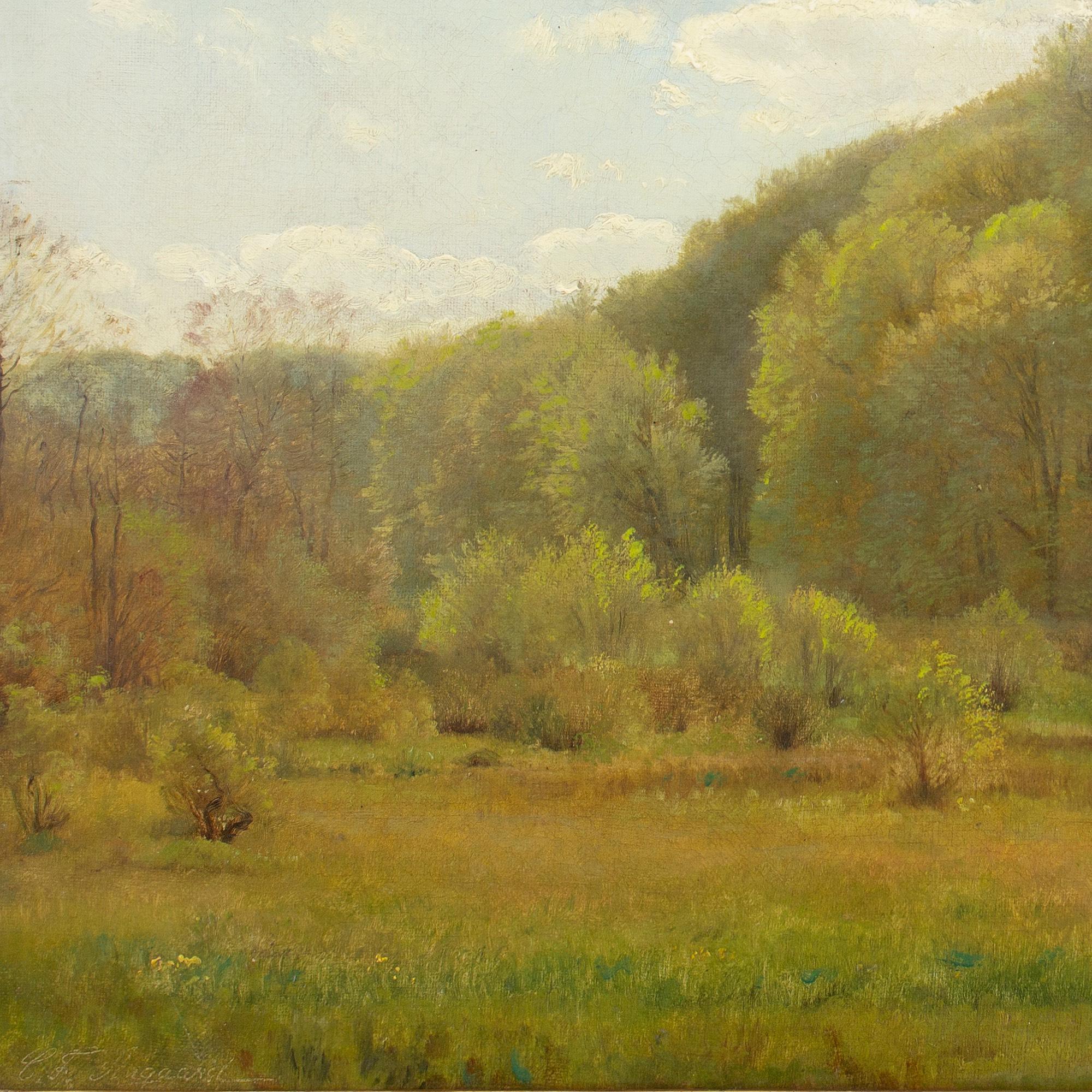 Carl Frederik Aagaard, View From Dyrehaven, Copenhagen 7