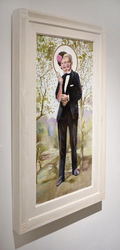 Storme Delarverie (The Jewel of Stonewall) Figurative Painting of LGBTQ Icon