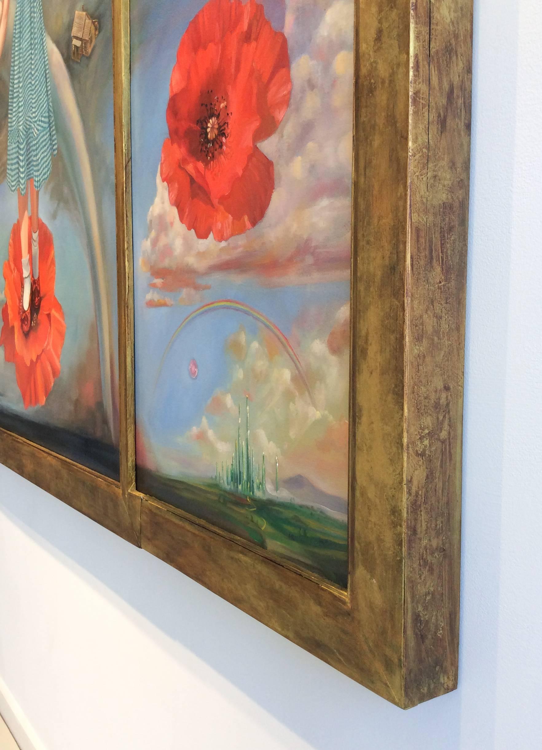 The Dorothy Altarpiece (Contemporary Wizard of Oz Icon Style Oil Painting) 4