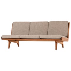 Vintage Carl Gustaf Hiort af Ornäs Sofa Model Trienna Produced in Finland