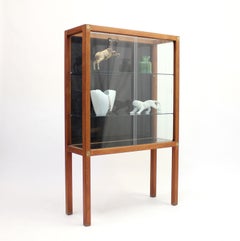 Carl Gustaf Hiort Af Ornäs, Teak Vitrine Display Cabinet, 1950s