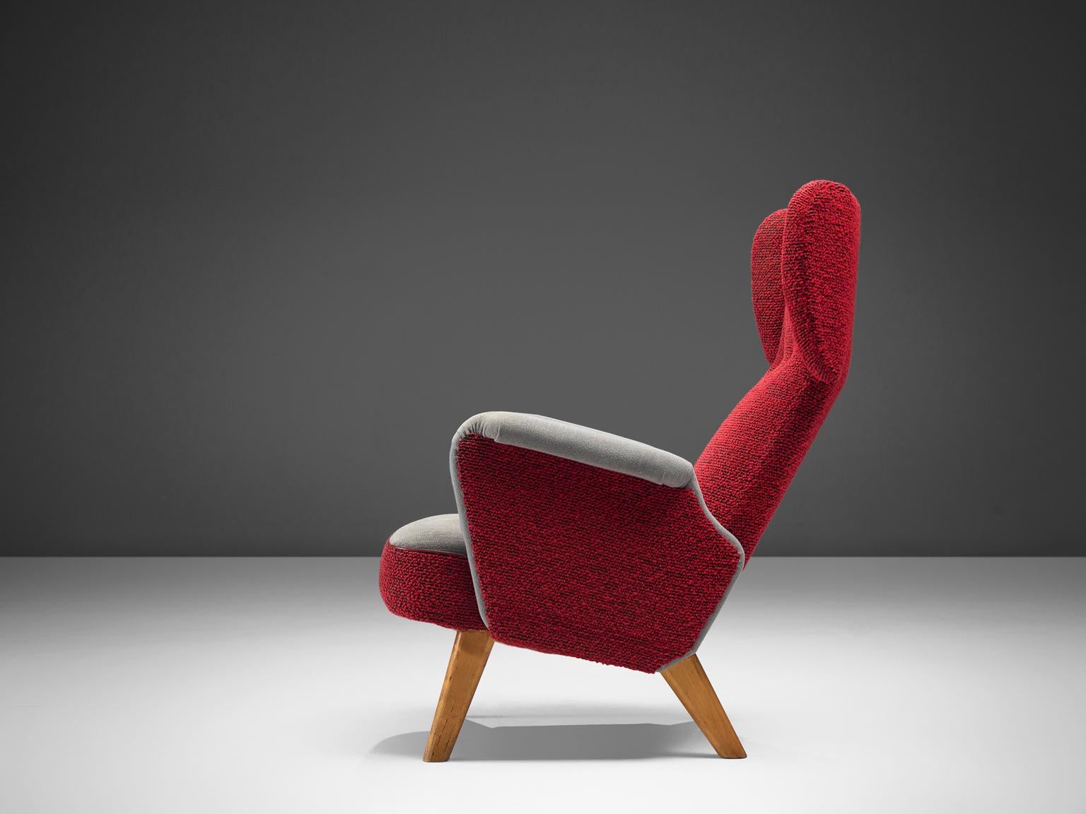 Mid-Century Modern Carl Gustaf Hiort Lounge Chair